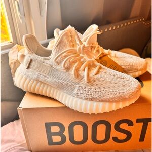 Brand new in box yeezy boost 350 v2 Bone